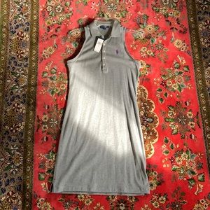 NWT Ralph Lauren Women’s Sleeveless Shirt Dress